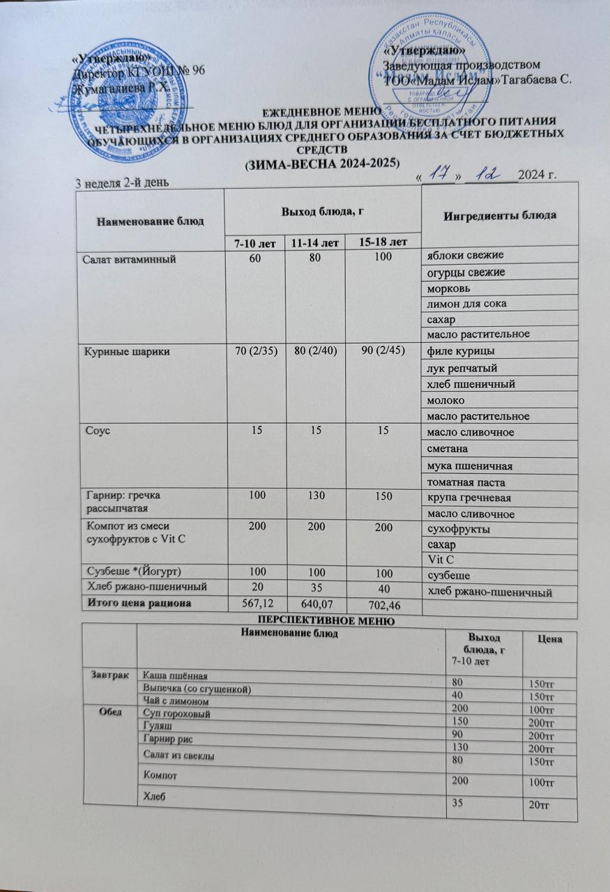""Меню 17.12.2024""