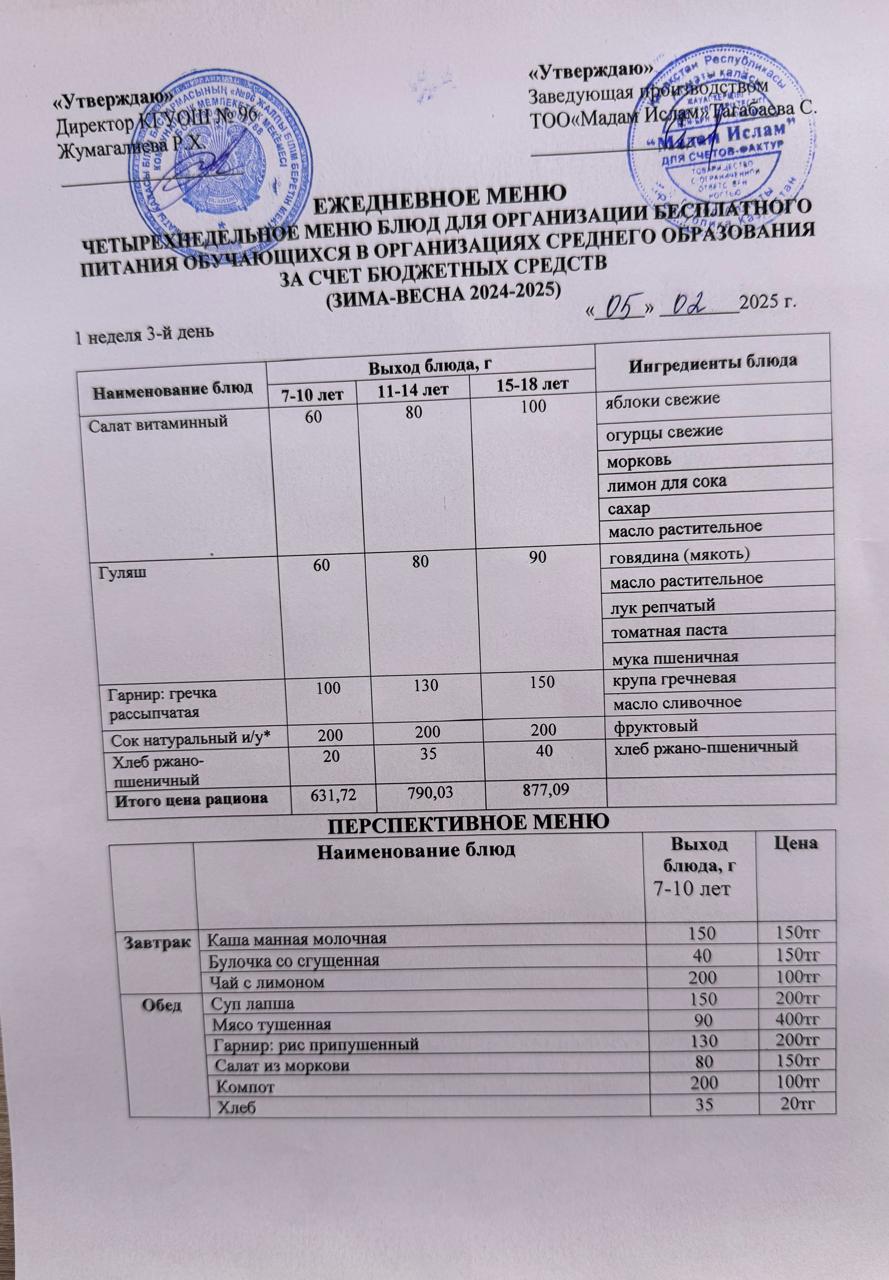 "Меню 05.02.2025"