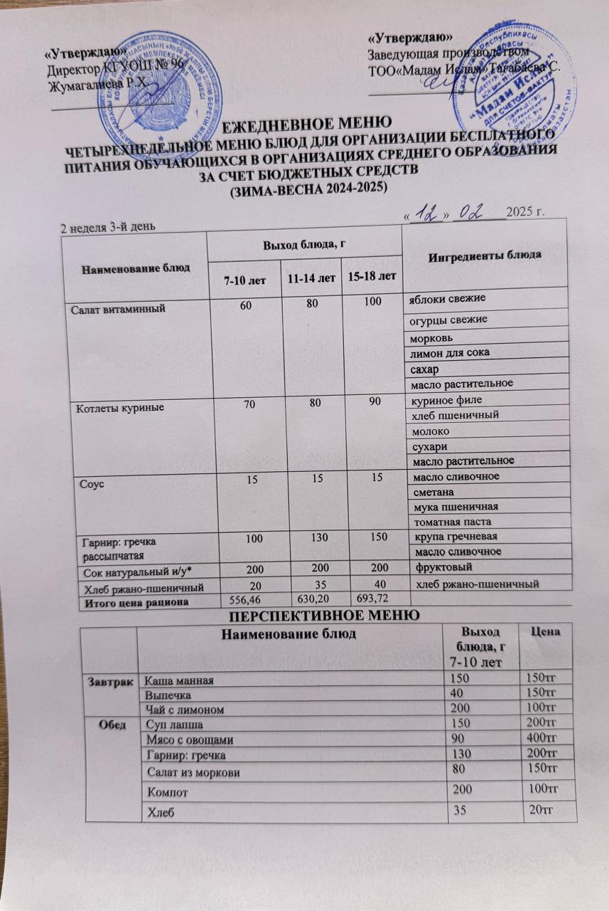 "Меню 12.02.2025"