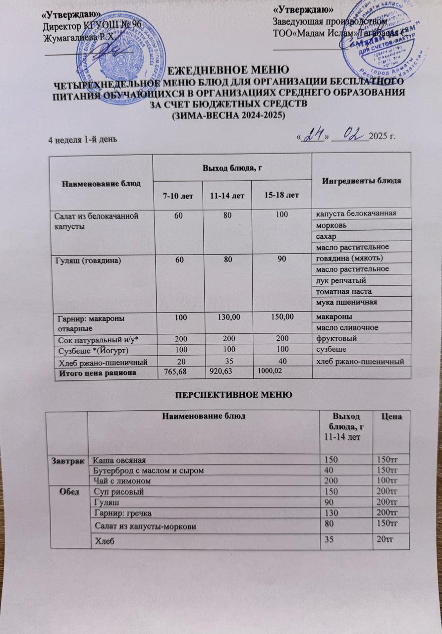 "Меню 24.02.2025"