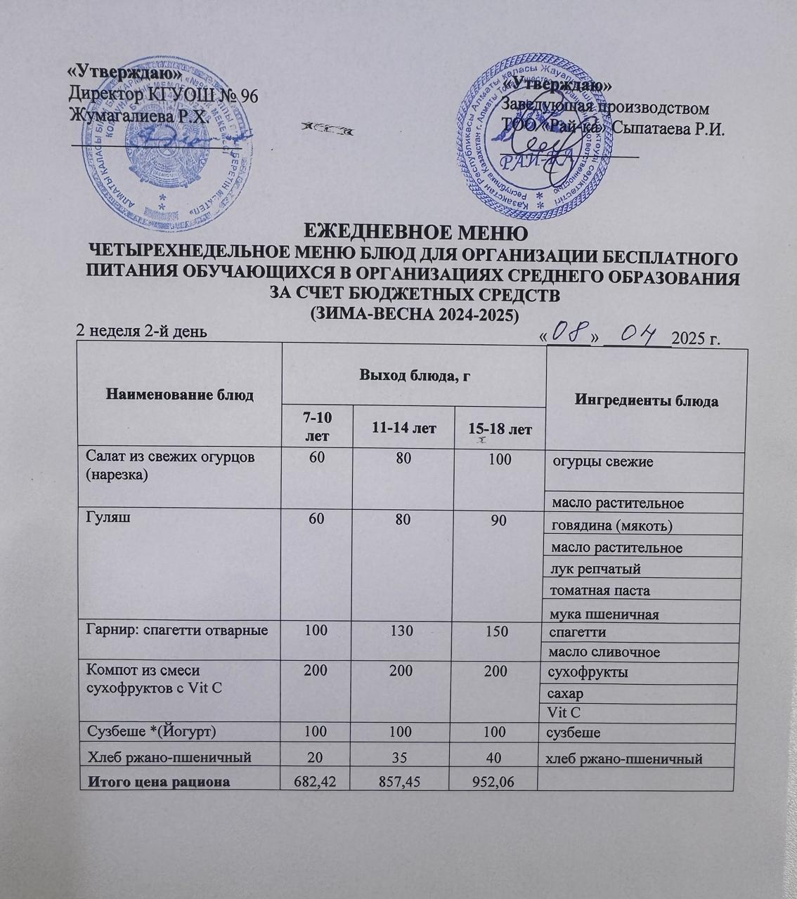 "Меню 08.04.2025"