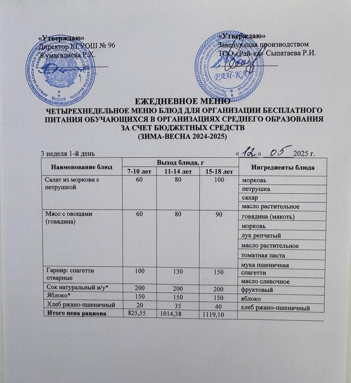 "Меню 12.05.2025"